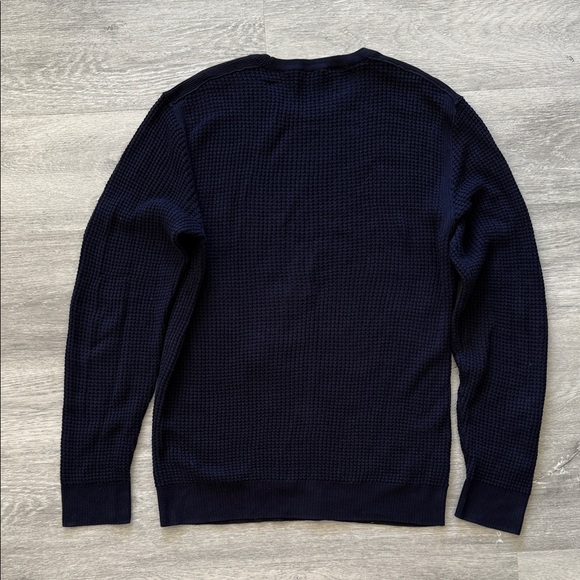 John Varvatos Midnight Blue Crewneck Sweater - Picture 5 of 6